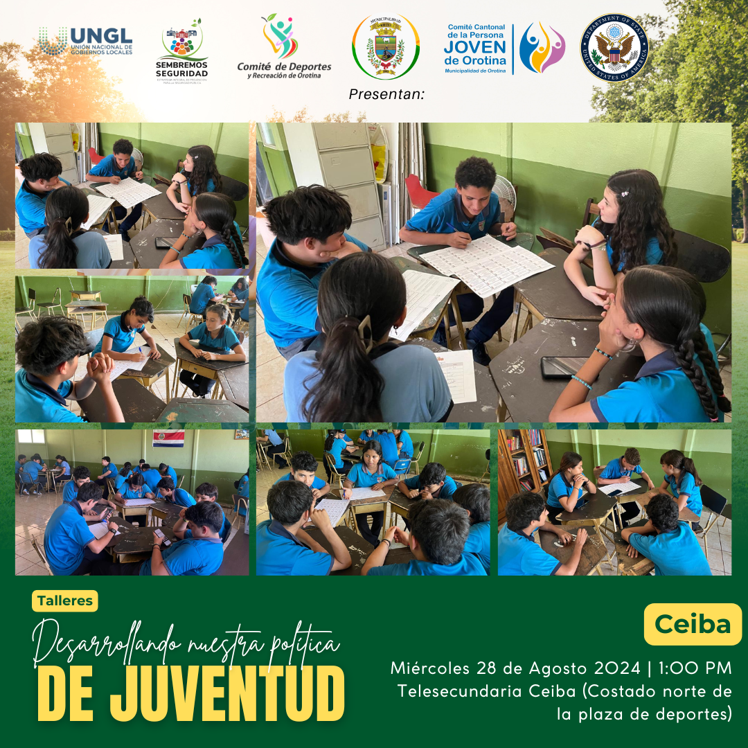 Talleres Política de Juventud
